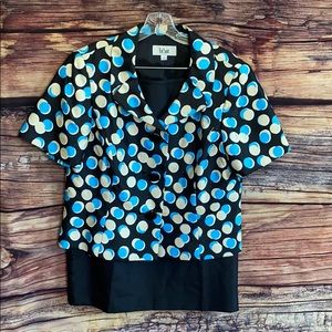 LeSuit Caribbean Blue Suit Set NWT